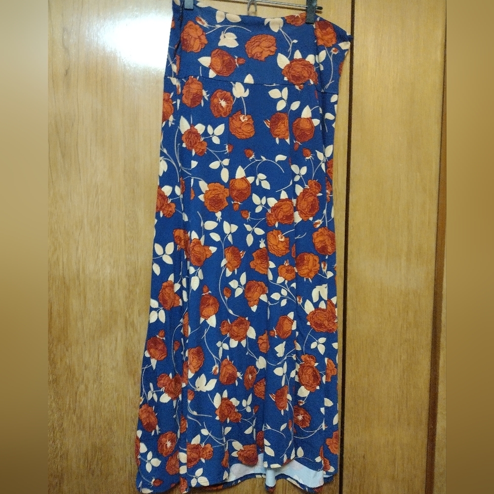 3 for $24, Lularoe maxi skirt rose pattern